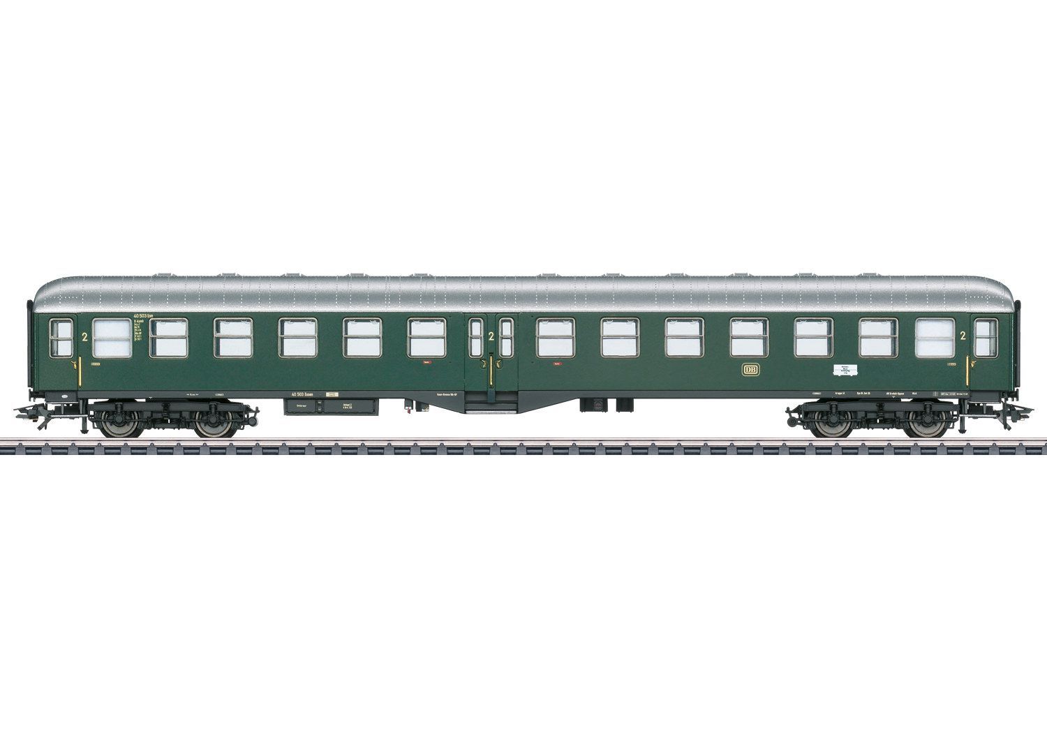 Märklin 43166 - Eilzugwagen DB Ep.III 2.Kl. H0/WS