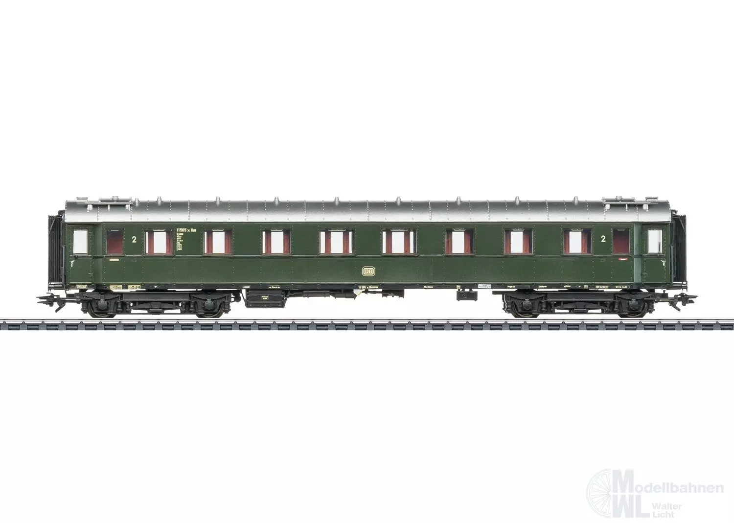 Märklin 42500 - Schnellzugwagen DB Ep.IIIb 2.Kl. B4üwe H0/GL