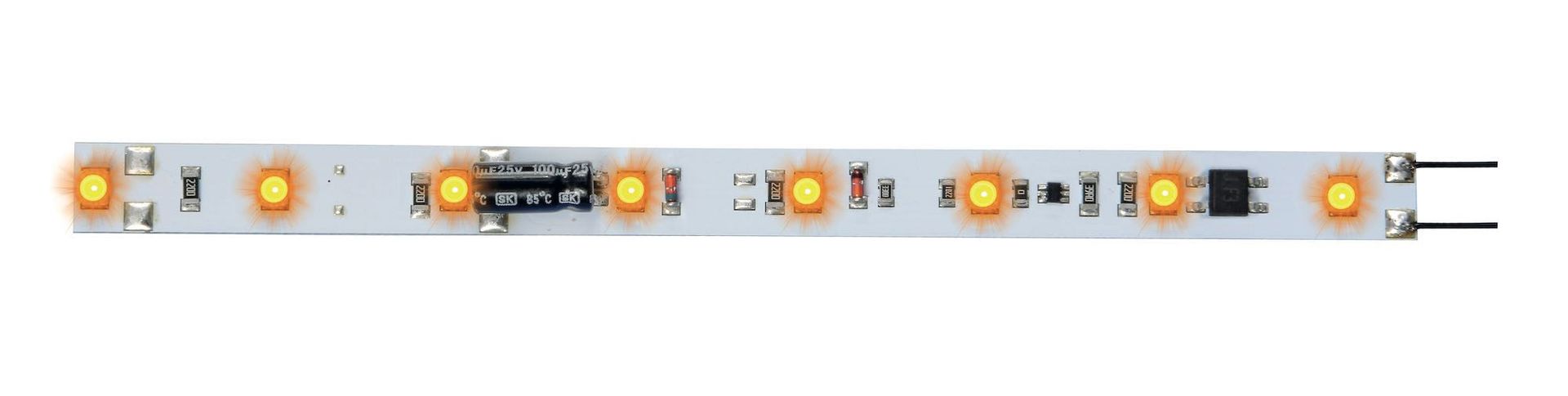 Viessmann 5091 - Waggon Innenbeleuchtung mit 8 LED´s gelb H0 / TT / N