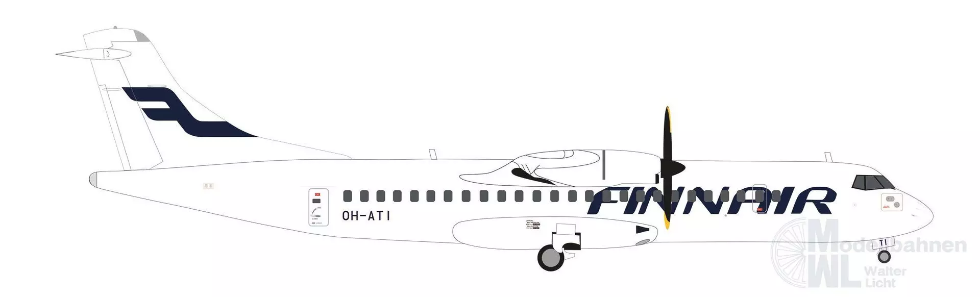 Herpa 573306 - ATR-72-500 Finnair 1:200