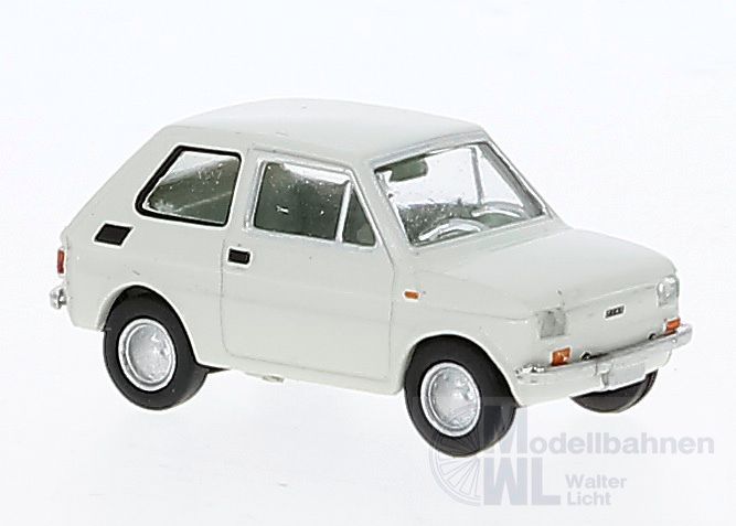 Brekina 22369 - Fiat 126 weiß H0 1:87