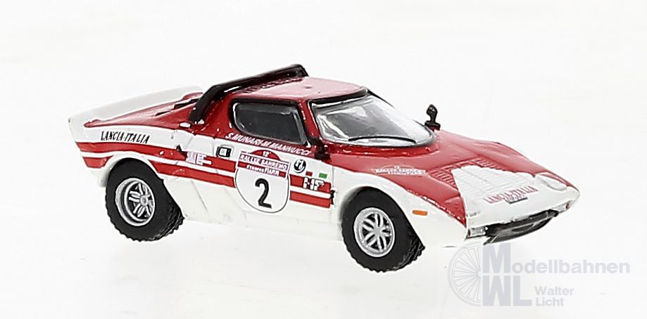 Brekina 29653 - Lancia Stratos HF winner Rallye San Remo ´79 H0 1:87