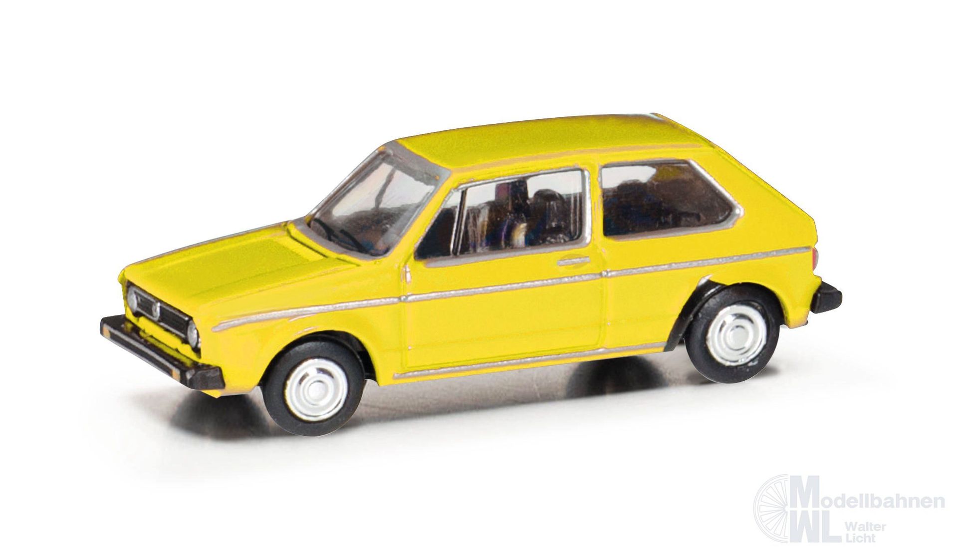 Herpa 066600-002 - VW Golf I brillantgelb TT 1:120