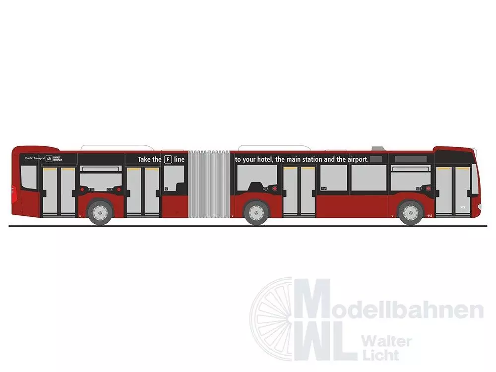 Rietze 69315 - Mercedes-Benz Citaro G´12 IVB Innsbruck (AT) H0 1:87