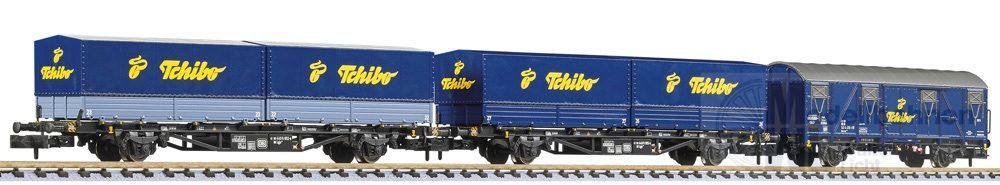 Liliput 260112 - Wagen-Set Tschibo-Zug DB Ep.V 3.tlg. N 1:160