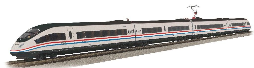 Piko 57198 - Startset Amtrak ICE3 Gleis mit Bettung H0/GL