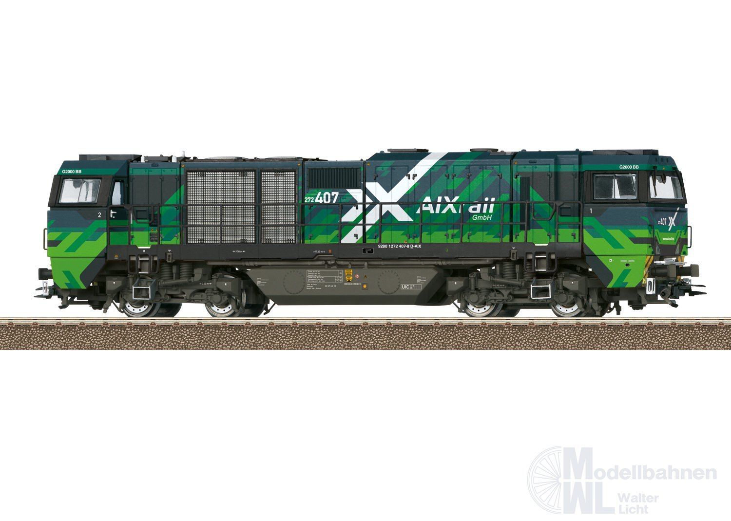 Trix 22923 - Diesellok G2000 BR 272 AIXrail Ep.VI H0/GL Sound