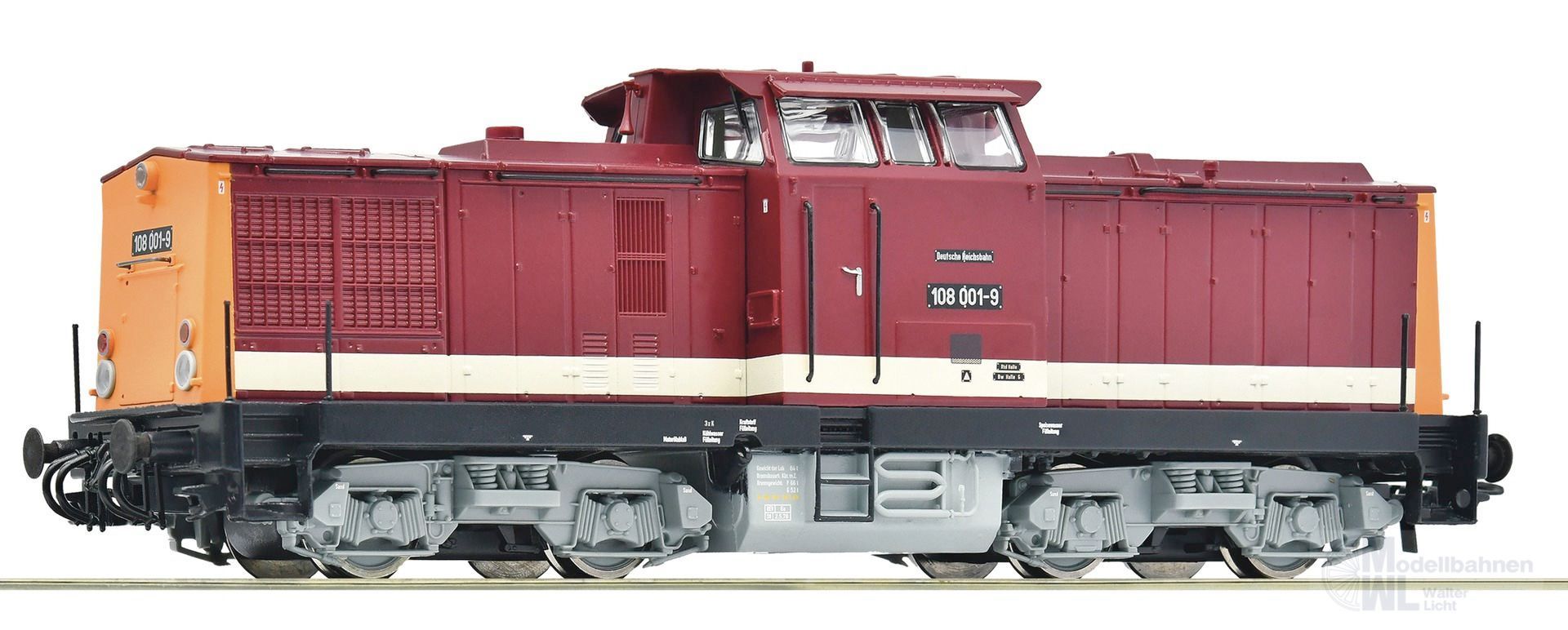 Roco 70818 - Diesellok BR 108 001-9 DR Ep.IV H0/GL Sound