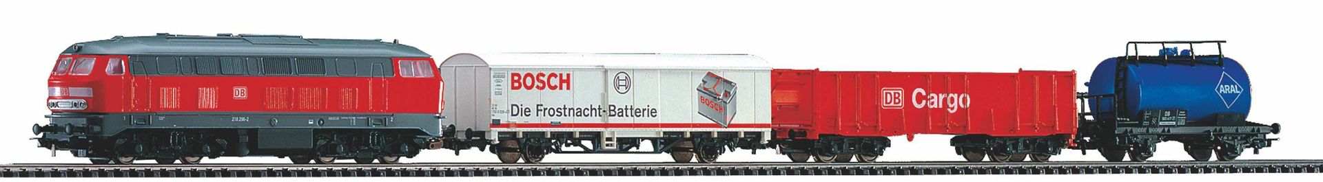 Piko 57154 - Startset DB Cargo: BR 218 + Güterwgn. A-Gleis & B Ep.V H0/GL
