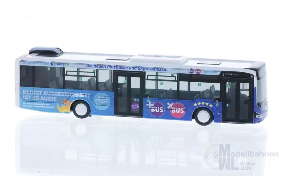 Rietze 75374 - MAN Lion´s City 12´18 SaarVV - PlusBus H0 1:87