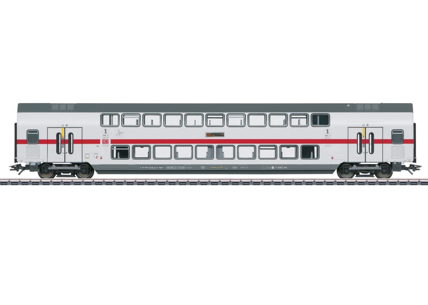 Märklin 43486 - IC2 Doppelstockwagen DB Ep.VI 1.Kl. DApza 687.2 H0/WS