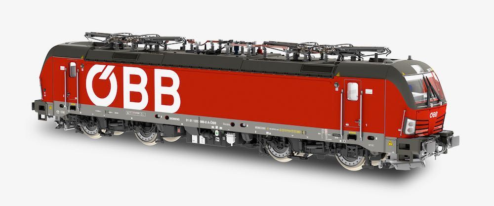 Jägerndorfer Modellbahn 17060 - E-Lok Rh 1293.080 Vectron ÖBB Ep.VI H0/WS