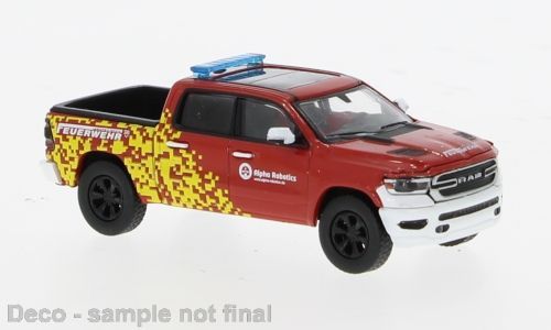 PCX-Models 870531 - Dodge RAM 1500 Feuerwehr Alpha Robotics 2018 H0 1:87