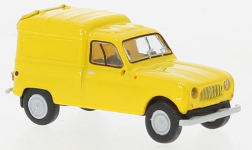 Brekina 14750 - Renault R4 Fourgonnette gelb H0 1:87