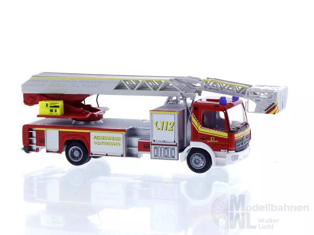 Rietze 71676 - Magirus DLK Atego ´19 FW Dortmund H0 1:87