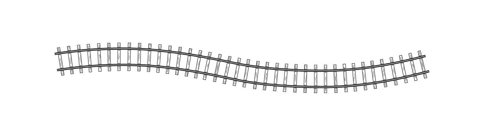 Bemo 4280000 - Flexgleis 1 Meter H0m