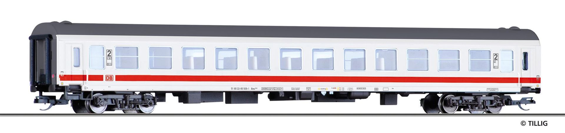 Tillig 502210 - Personenwagen DB Ep.V 2.Kl. Bimz 259 Halberstadt TT 1:120