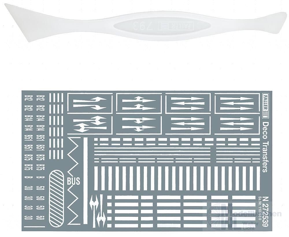 Faller 272451 - Straßenmarkierungen N 1:160