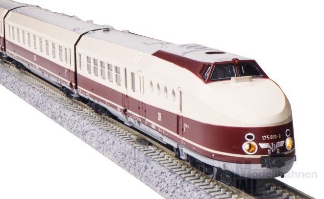 Kato 10-746-1 - Triebzug BR 175 DR Ep.IV 6.tlg. N 1:160 Sound