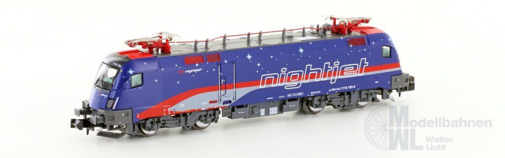 Hobbytrain 2783 - E-Lok Rh 1116 195 ÖBB Ep.VI Taurus Nightjet N 1:160