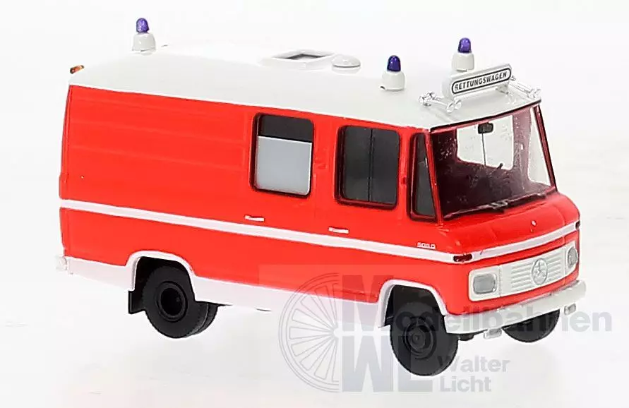 Brekina 36941 - Mercedes-Benz L508 RTW Grunddekor 2 NRW alt H0 1:87