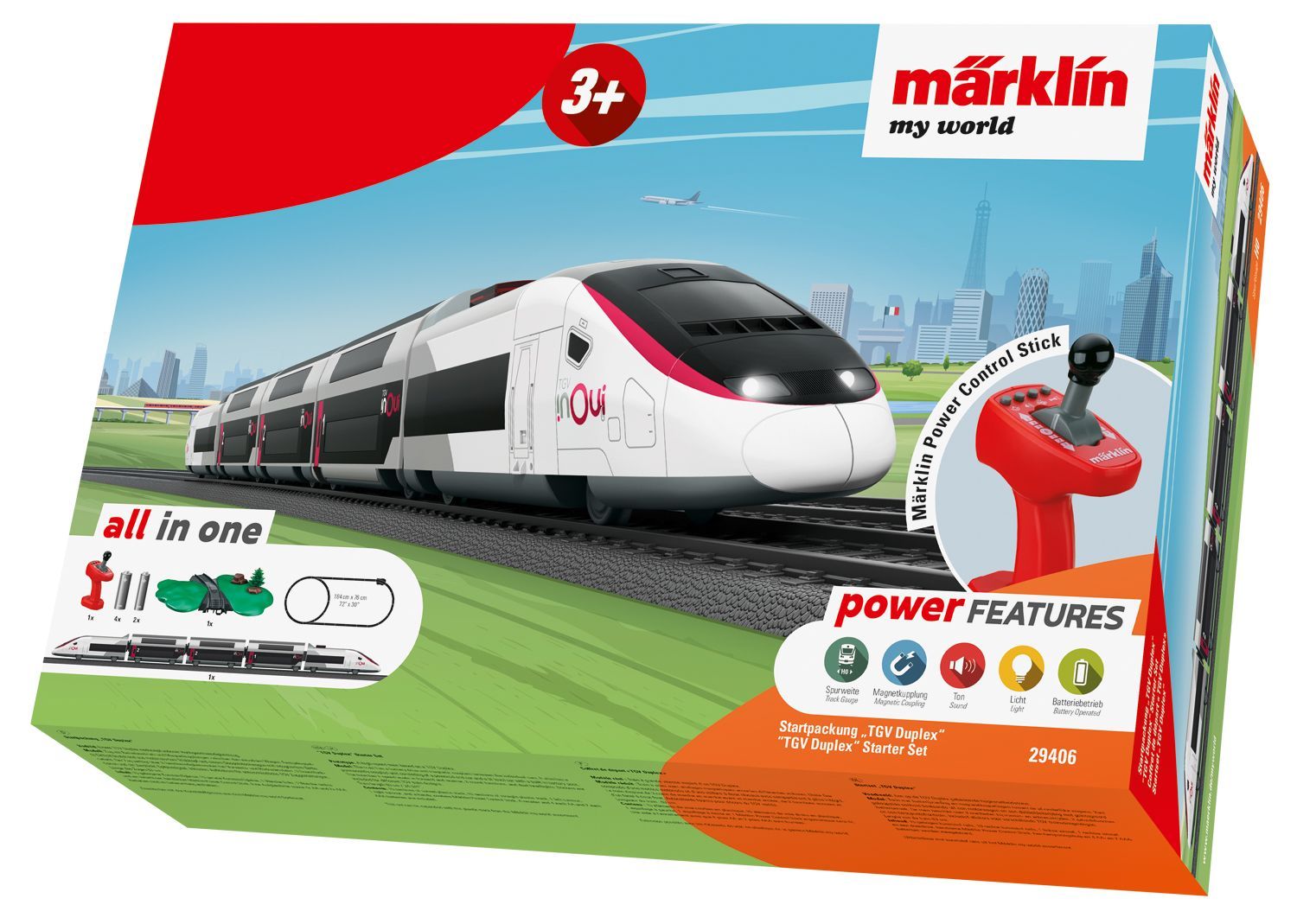 Märklin 29406 - Märklin my world - Startpackung TGV Duplex