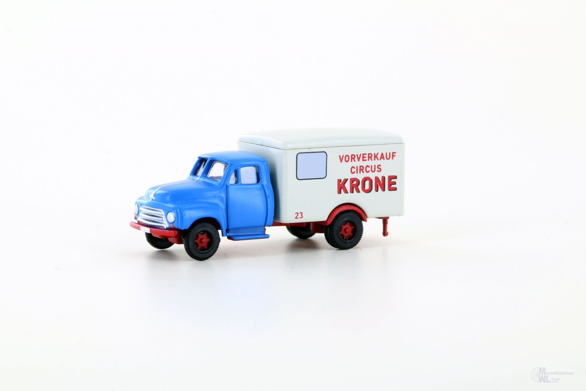 Lemke Minis 3236 - Opel Blitz Koffer Circus Krone N 1:160