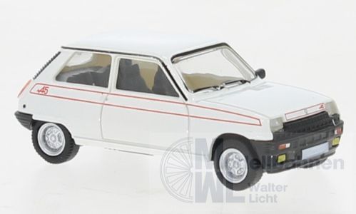 PCX-Models 870511 - Renault 5 Alpine weiss 1980 H0 1:87