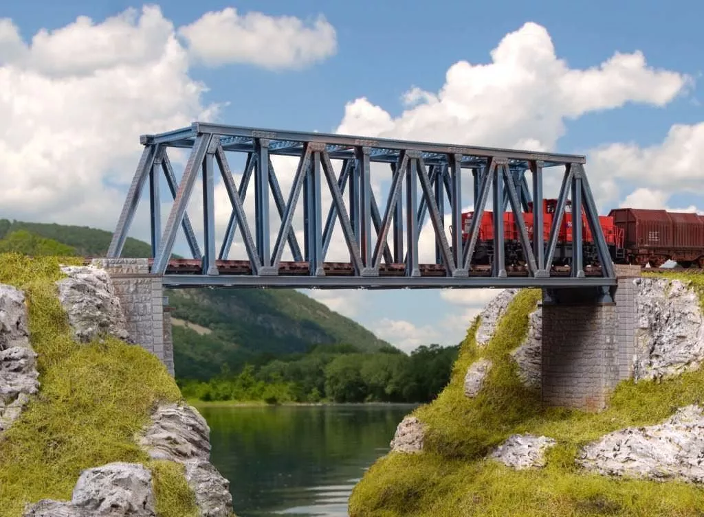 Vollmer 47801 - Stahlkastenbrücke gerade N 1:160