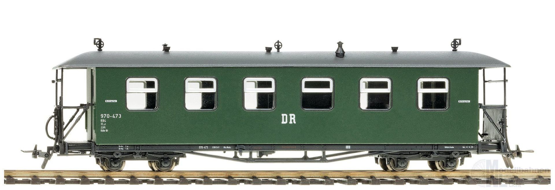 Bemo 3020800 - Personenwagen DR 970-473 Ep.V/VI Museumswagen Schönheide H0e