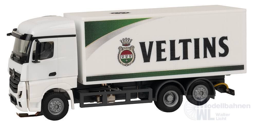 Faller 161320 - Car System Digital LKW MB Actros Streamspace Kofferaufbau Veltins H0 1:87