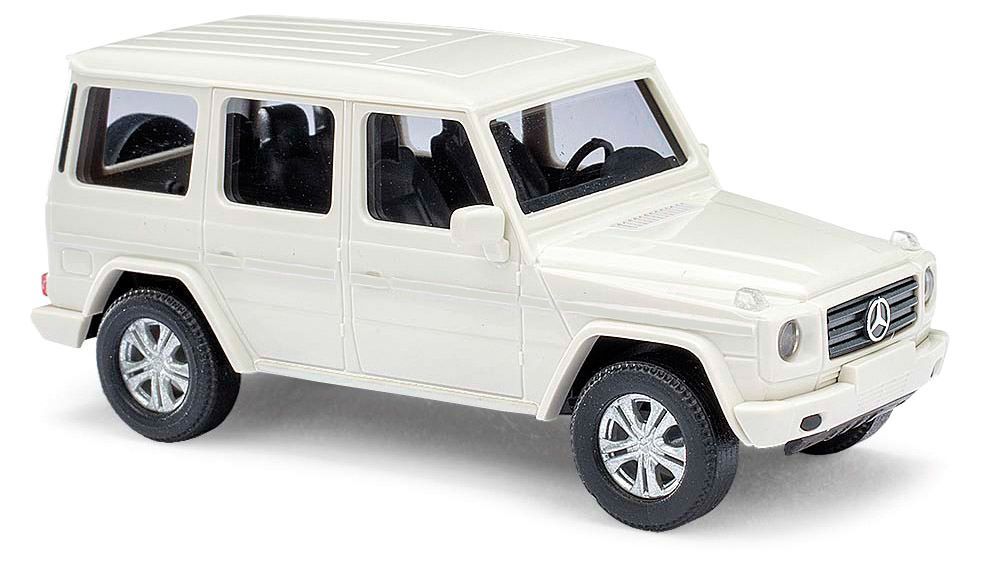 Busch 60205 - Bausatz Mercedes-Benz G-Klasse weiß H0 1:87