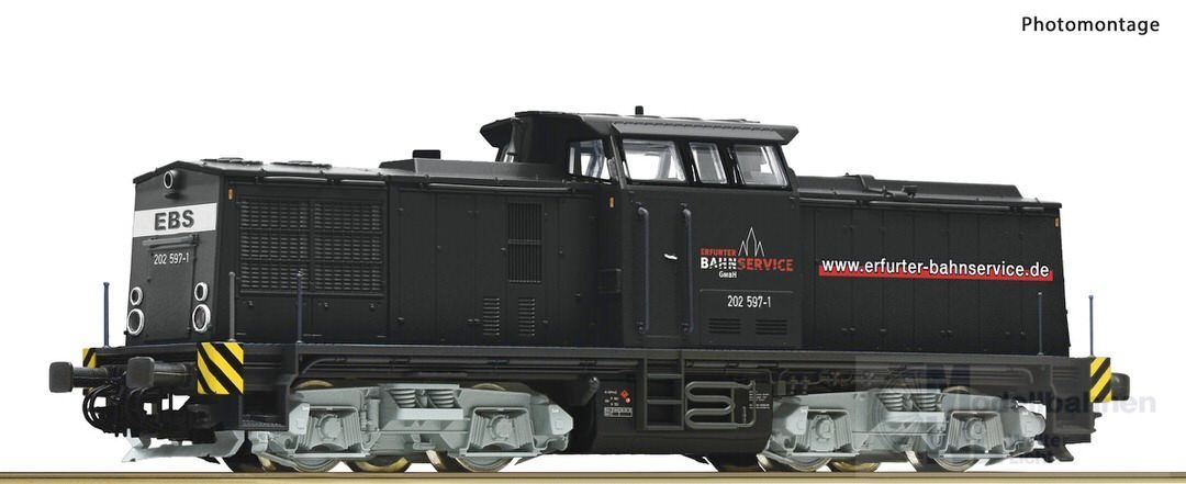 Roco 7380010 - Diesellok BR 202 EBS Ep.VI TT 1:120