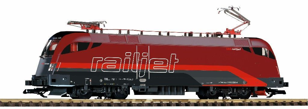 Piko 37400 - E-Lok BR 1116 Railjet ÖBB Ep.VI Spur G 1:22,5 Sound