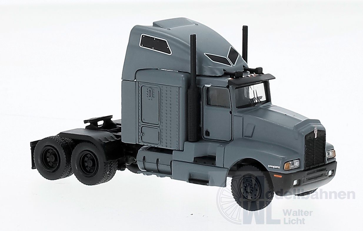 Brekina 85928 - Kenworth T600 matt grau H0 1:87