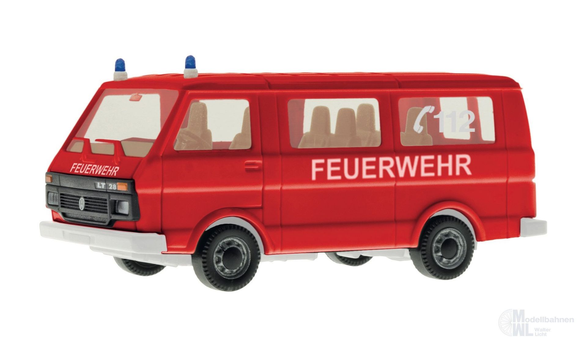 Kibri 11245 - Feuerwehr VW LT Bus mit Blaulicht H0 1:87