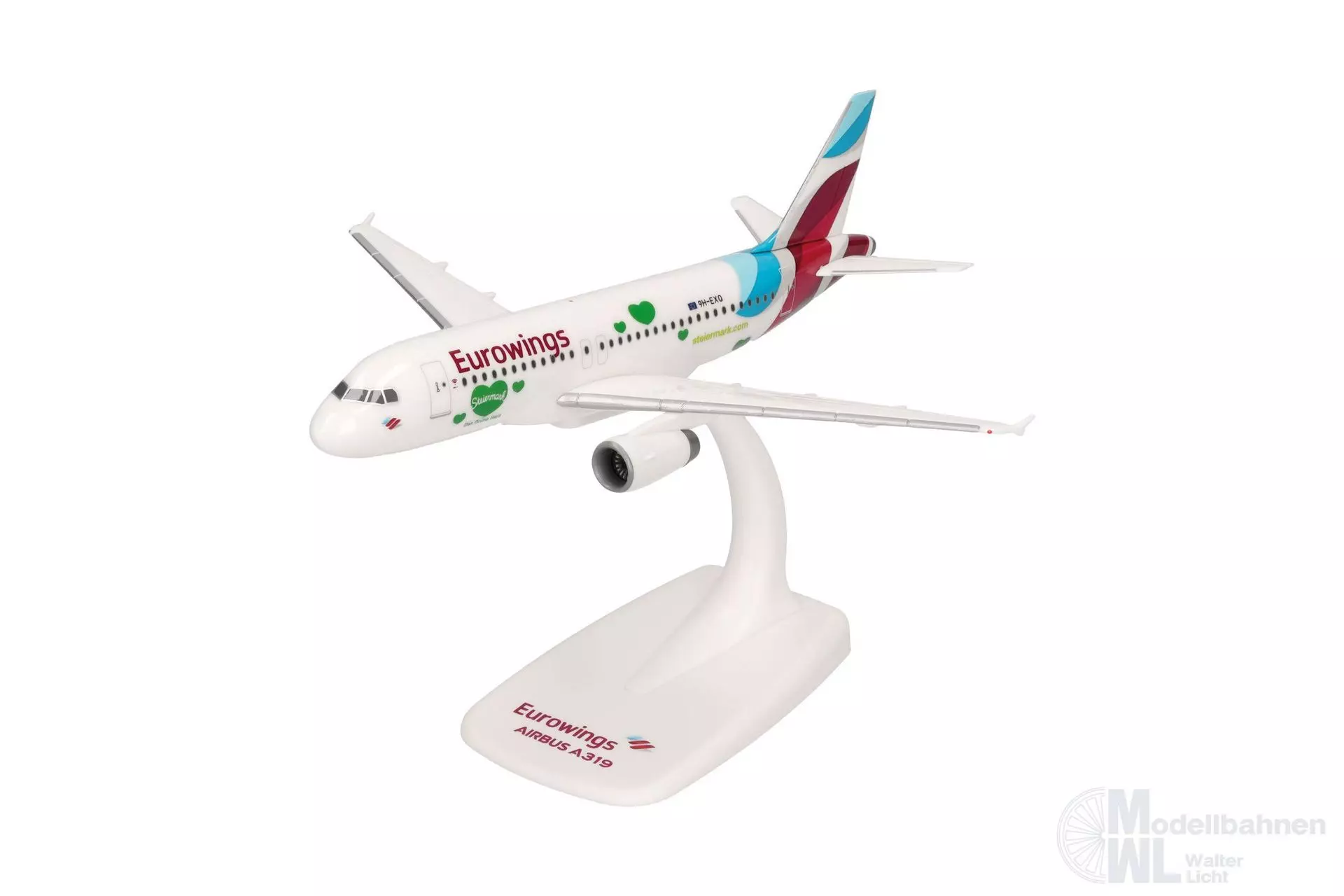 Herpa 614375 - Airbus A319 Eurowings Steiermark 1:200