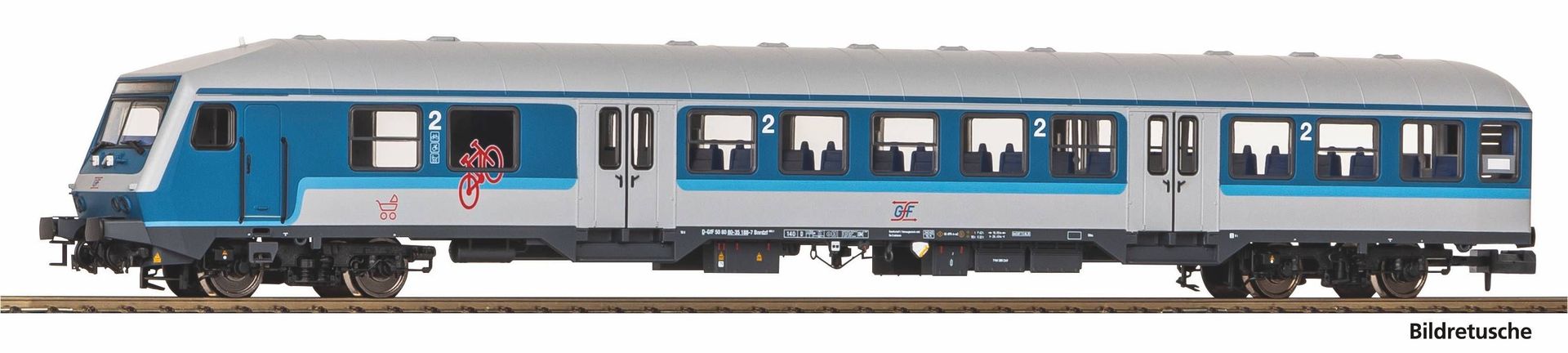 Piko 40613 - Nahverkehssteuerwagen GfF Ep.VI 2.Kl. N 1:160