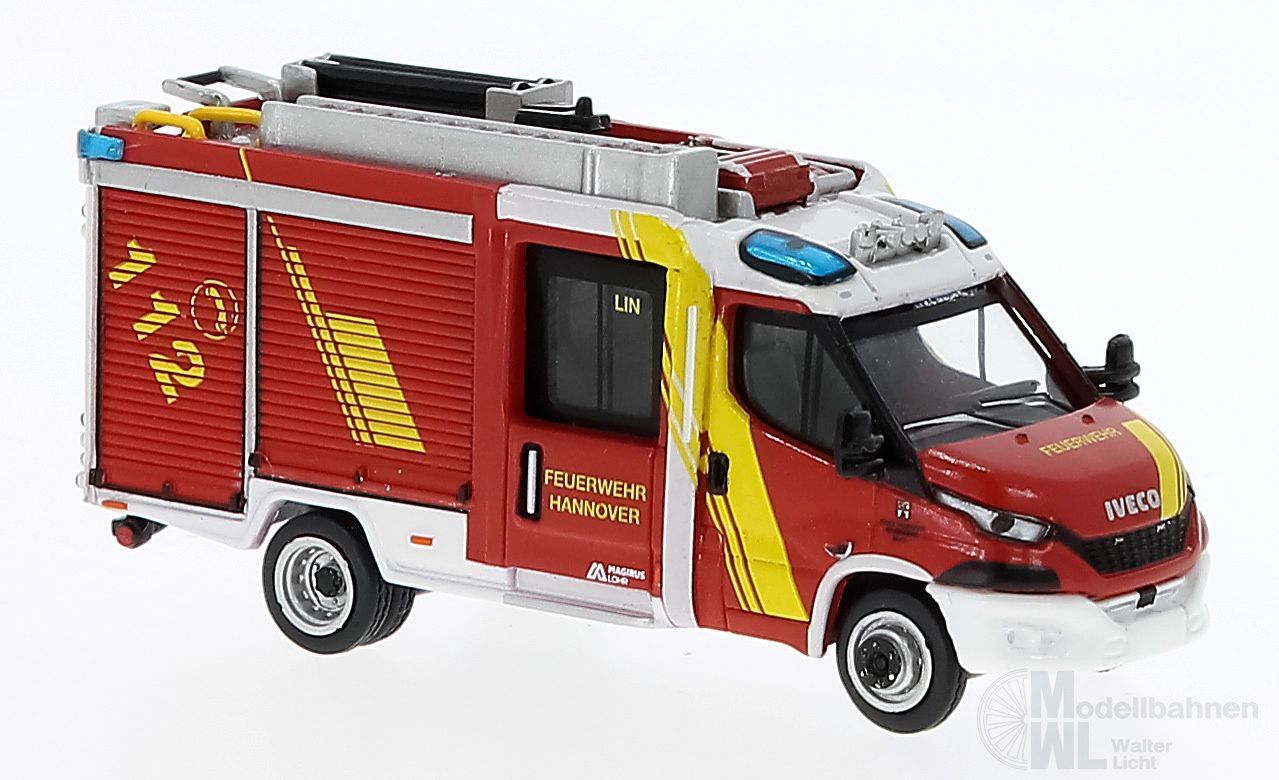 PCX-Models 870547 - Iveco Magirus Daily MLF 2021 Feuerwehr Hannover  H0 1:87