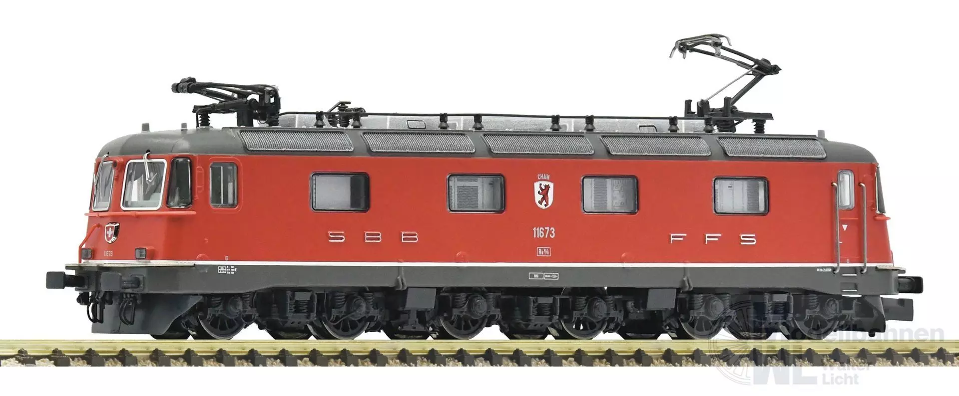 Fleischmann 734124 - E-Lok Re 6/6 SBB Ep.V 11673 rot N 1:160