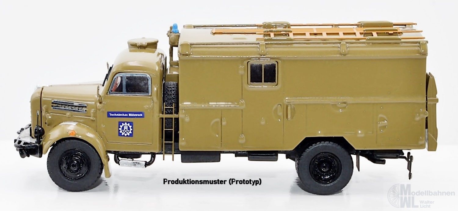 NPE NA99115 - Borgward B 4500 A/D Katastrophenschutz Werkstattkoffer 1:87