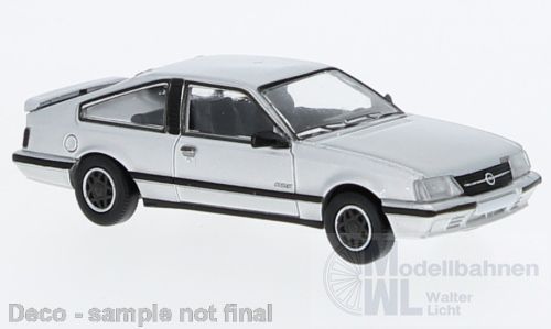 PCX-Models 870494 - Opel Monza A2 GSE silber 1983 H0 1:87