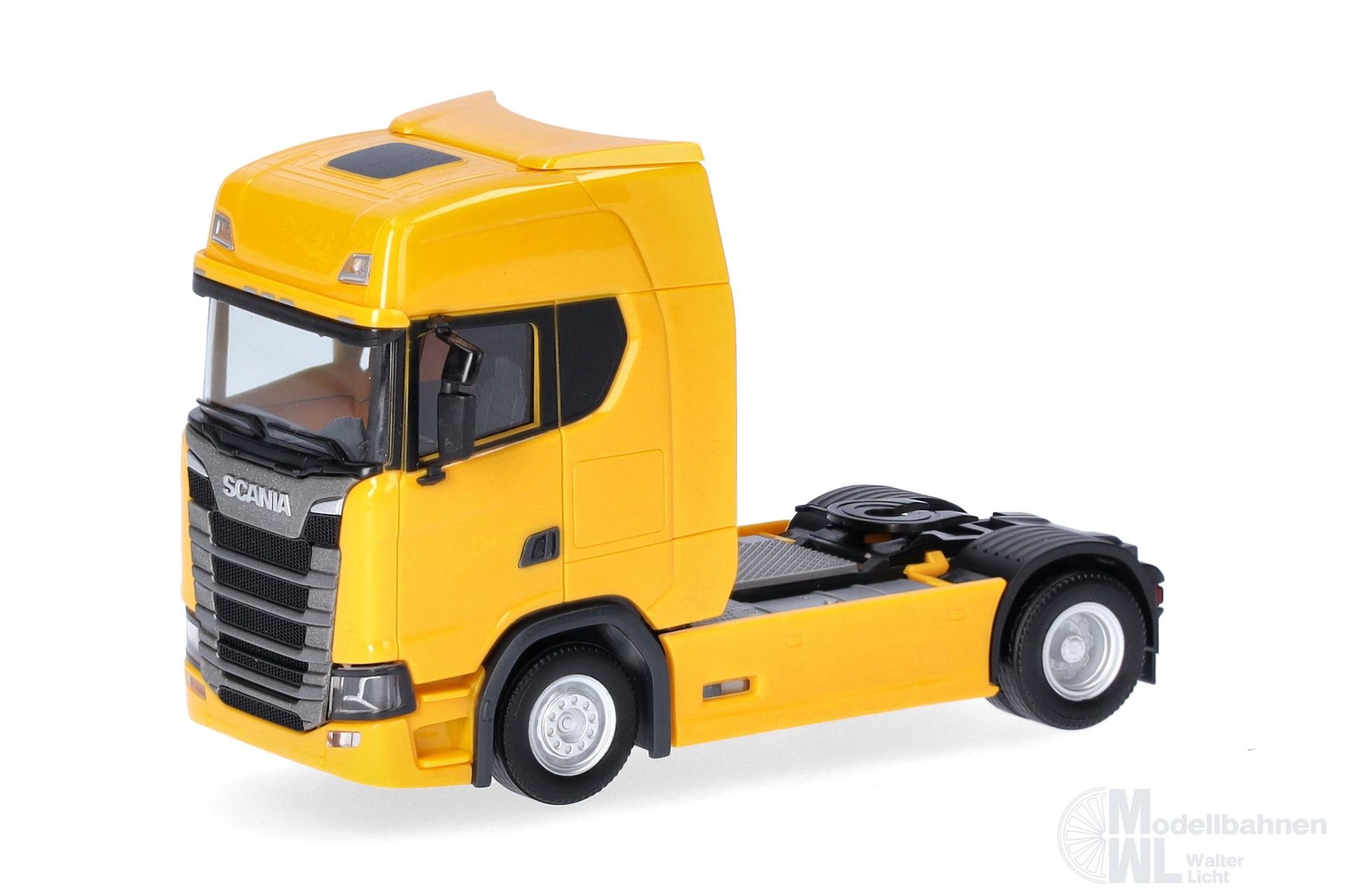 Herpa 306768-005 - Scania CS 20 HD Zugmaschine 2-achs gelb H0 1:87