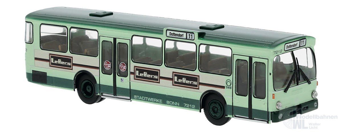 Brekina 50806 - Mercedes-Benz O 305 Leffers aus Bonn H0 1:87