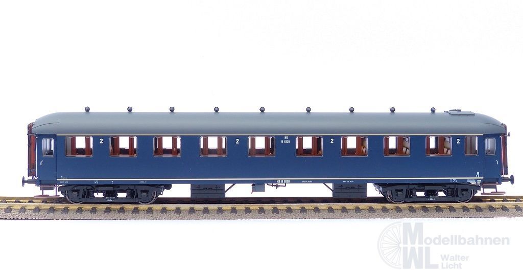 Exact Train 10007 - Personenwagen NS Ep.III B6158 berlinerblau H0/GL