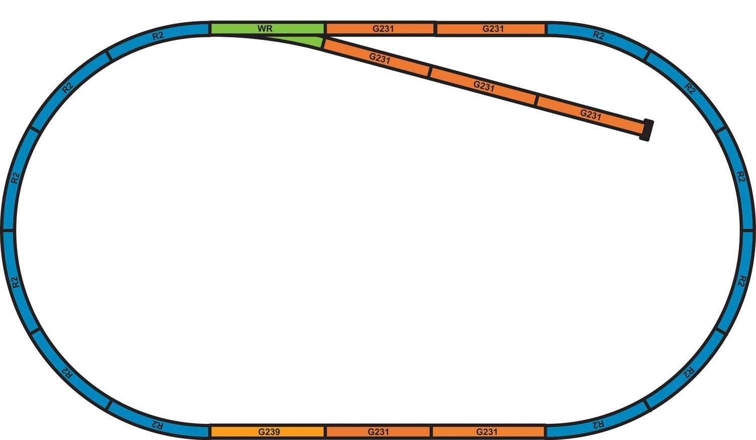 Piko 55366 - PIKO A-Gleis Bettung lose Ergänzungsset A + B