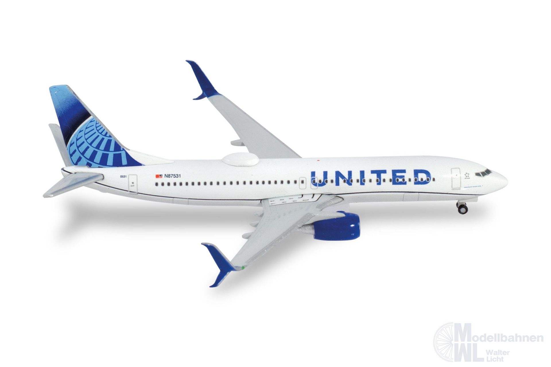 Herpa 533744-001 - Boeing 737-800 United Airlines 1:500