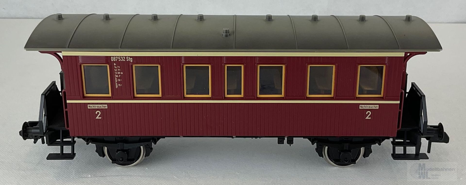 GEBRAUCHTWARE 5424 - MÄRKLIN - Personenwagen DB 2.Kl. rot Spur 1