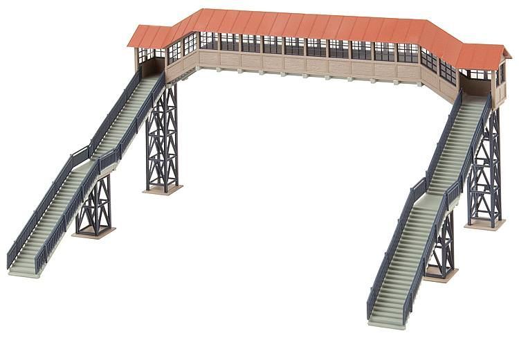 Faller 120109 - Fußgängerbrücke mit Überdachung H0 1:87