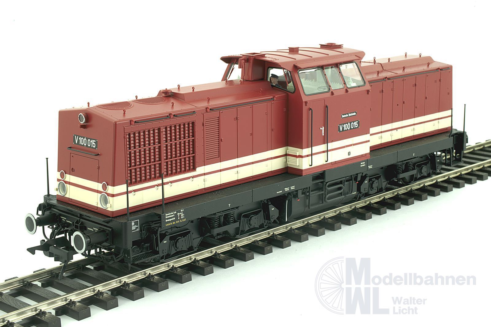 Lenz 40137-01 - Diesellok V100 DR Ep.III Gehäuse RAL 3004 Spur 0